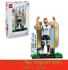 LEGO Icons Lionel Messi Soccer Legend Set 958pcs...(wa)