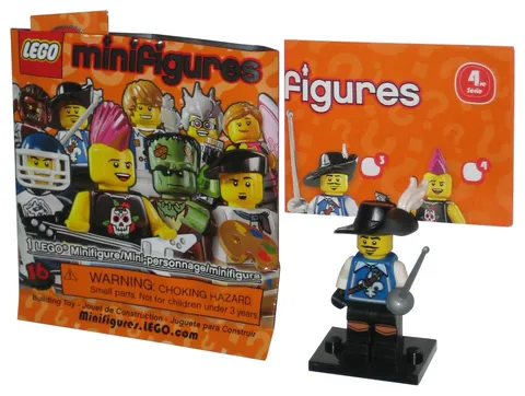 LEGO Series 4 Musketeer (2011) MiniFigure Toy Figure