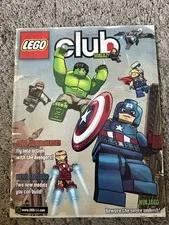 Lego Club Magazine May-June 2012 - Captain America, Hulk, Iron Man, Thor