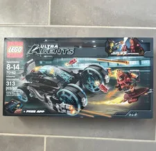 LEGO Ultra Agents 70162 Infearno Interception 313 pcs 8-14 Sealed