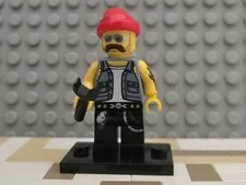 LEGO Motorcycle Mechanic Minifigure - 71001 Collectible Series 10 CMF