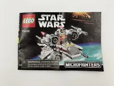 Star Wars Microfighters 75032 Lego Instructional Manual Only