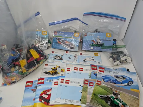 LEGO Creator Pieces Lot - 31113, 31126, 31134, 42197, 31149, LEGO Parts Only