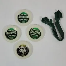 LEGO Bionicle DARK GREEN Matoran Kanoka Disk Launcher GITD Throwing Part 47304