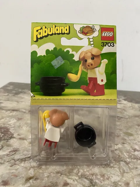 LEGO VINTAGE FABULAND 3703 PETER PIG NIB SEALED MISB GREAT CONDITION