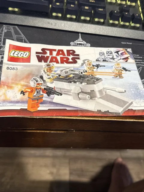 LEGO Star Wars Rebel Trooper Battle Pack 8083 Instruction Manual ONLY Retired