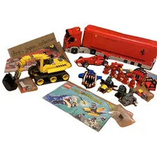 LEGO 8654 Scuderia Ferrari Truck 7248 Digger 7771 Angler Ambush Set without Box 