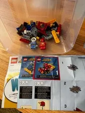 LEGO #76063 SUPER HEROES - Mighty Micros Flash vs Captain Cold 100%