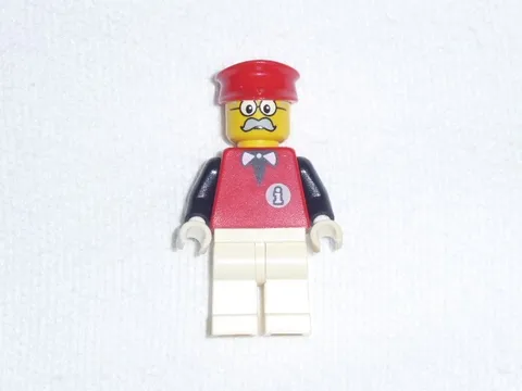 Rare Lego Minifigure Infomaniac Vintage Authentic 1997