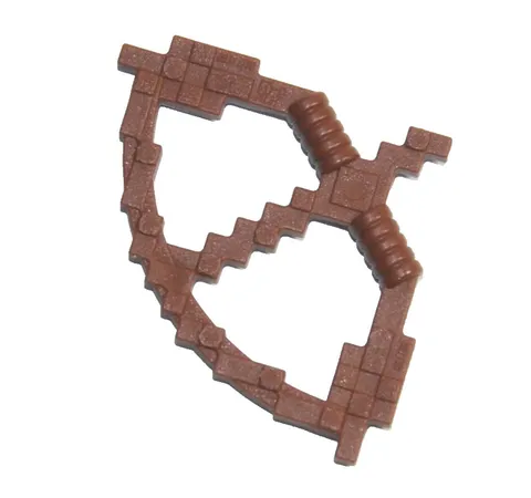 LEGO Minifigure Accessory Weapon Bow with Arrow, Minecraft, Reddish Brown #E-020