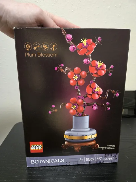 LEGO Botanicals Plum Blossom 10369 Box Only