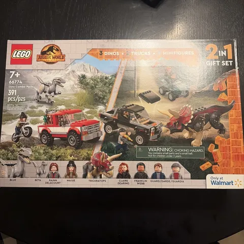 LEGO Jurassic World: Dino Combo Pack (66774) Brand New Sealed Retired Set