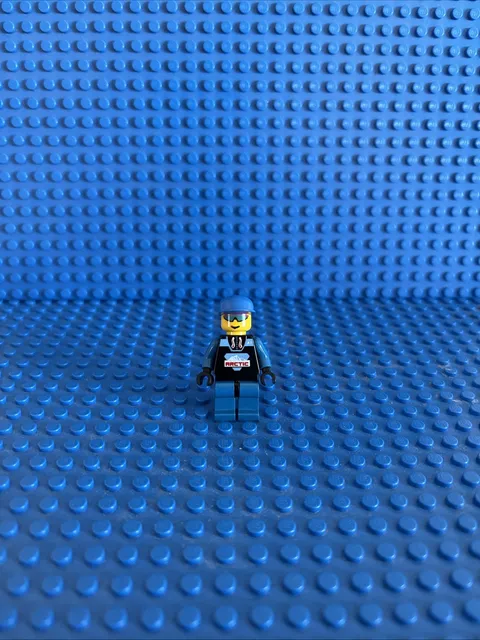 Vintage Blue Arctic Explorer Lego Minifigure 