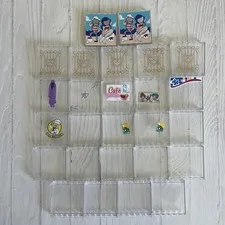 LEGO LOT 26 PCS TRANS CLEAR 1X6 WINDOW PANEL VARIETY BUILDING PIECES