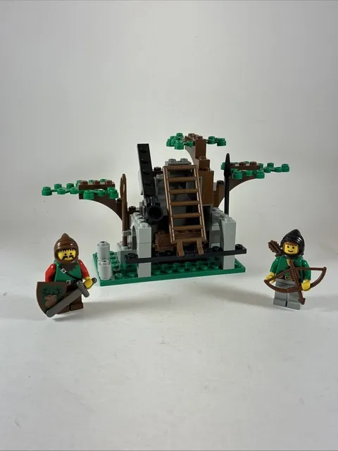 Lego Castle 6024 Bandit Ambush 100% Complete 1996 Dark Forestmen