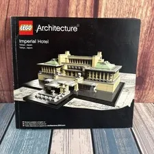 LEGO Architecture Imperial Hotel Instruction Manual Only 21018