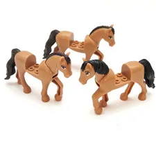 LEGO FRIENDS Horse Lot - 3 Horses w/ Moveable Necks Equestrian Bundle