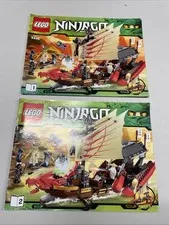Lego Ninjago's DESTINY'S BOUNTY #9446 MANUALS ONLY!