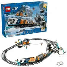LEGO City  Explorers' Arctic Polar Express Train (1517 Pieces) 60470 2025