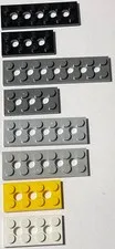 LEGO® Plate with Holes 3709 3709b (2x4) 3738 (2x8) 32001 (2x6) (Choose Option)