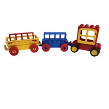 Lot 3 Lego Duplo Train Cars