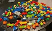 Lego Duplo Brick 150 + Bricks Bulk Lot Parts Random Trains, Ect