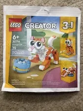 LEGO Creator 3-in-1 Orange Cat Set 30714 79 Pieces Age 6+ Polybag