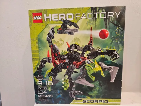 Lego Hero Factory: Scorpio set# 2236 unopened