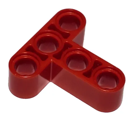 Lego 60484 Technic Liftarm Modified T-Shape Thick 3x3 Red