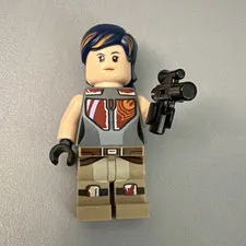 LEGOStar Wars Rebels Sabine Wren Minifigure Dark Blue Hair