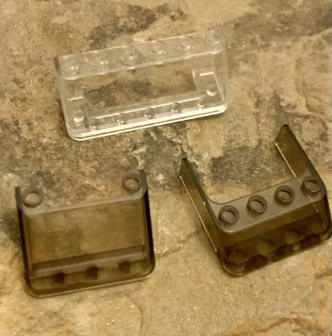 Lego Windshield Lot Of 3. Used
