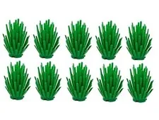 Lego Green Bushes, Set Of 10