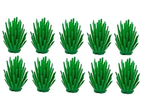 Lego Green Bushes, Set Of 10