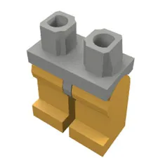 LEGO® Part 970c04 - Hips and Orange Legs