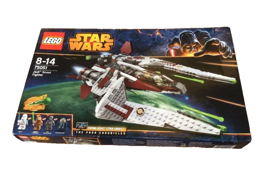 LEGO 75051 Jedi Scout Fighter Star Wars The Yoda Chronicles 2014 New Sealed