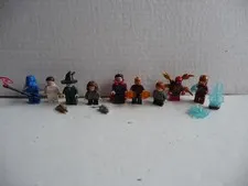 9  Rare  LEGO Mini Figure Lot Harry Potter / Star Wars / Sanctum / Spiderman