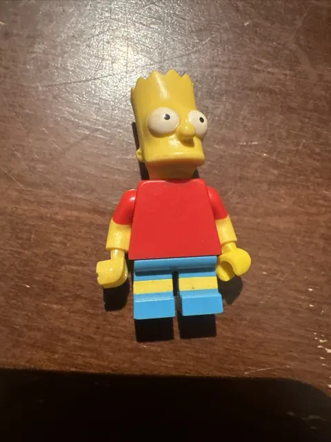 Lego New Bart The Simpsons Minifigure Fig