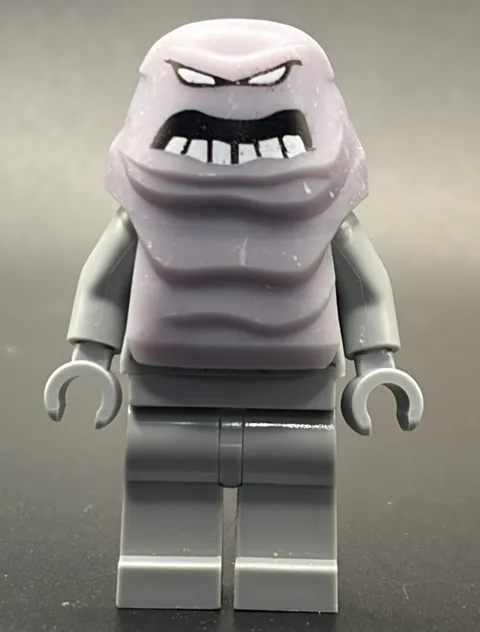 LEGO Batman The Video Game Custom Grey/Gray Clay Face Minifigure 2006-2008