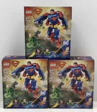 LEGO Super Heroes Superman Mech Vs. Lex Luthor (76302) 120 Pieces - Lot Of 3