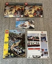 LEGO Agents 8637 8631 Instructions Manual + Magazine & Vintage Catalog Mission 8