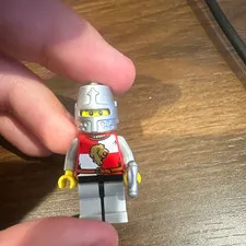 LEGO Castle Knight Minifigure with Helmet, Sword and Shield, Age 5+ Set