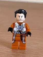 LEGO Star Wars Poe Dameron SW0931 Minifigure Pilot Jumpsuit Retired