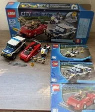 LEGO 60007 CITY: High Speed Chase 100% Complete + Box EUC!! (Check Description)