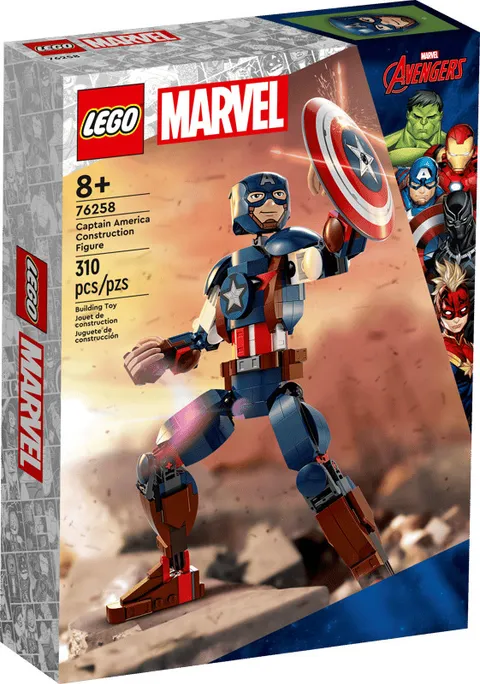 LEGO Super Heroes: Captain America Construction Figure (76258)