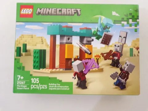 LEGO Minecraft Illager Desert Patrol Set 21267 New Sealed 105 Pieces Brand New