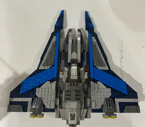 LEGO Star Wars Mandalorian Starfighter 75316  No Minifigures! Ship Only