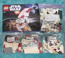 Lego Star Wars 2011 Retired 7931 T-6 Jedi Shuttle 100% COMPLETE w/manual (T49