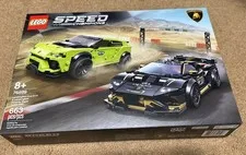 LEGO Speed Champions Lamborghini Urus ST-X & Huracán 76899 New Sealed Retired