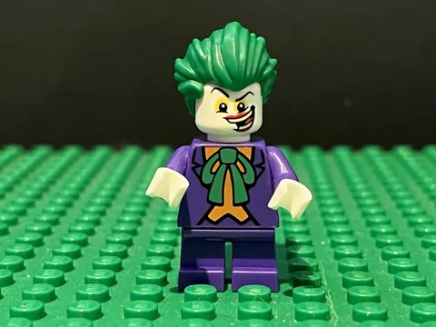 Lego The Joker Short Legs Minifigure sh0482 DC Super Heroes Mighty Micros