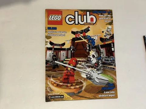 Lego Club Magazine Jan / Feb 2011 Ninjago Vintage